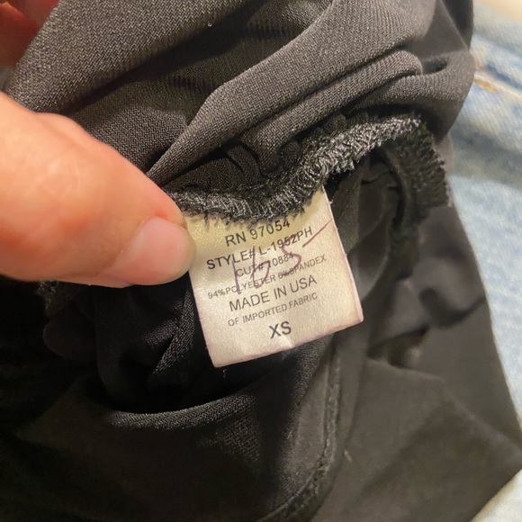 Lanston Elegant Black Strapless Dress midi - Picture 10 of 10